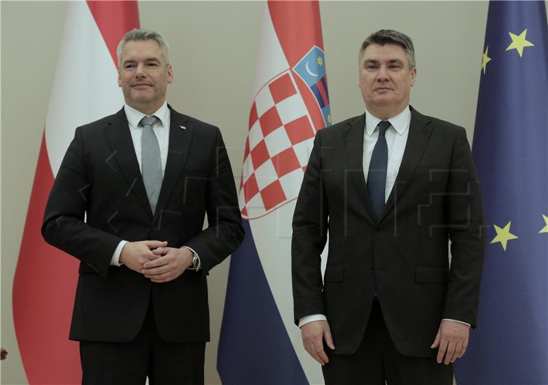 Milanović primio saveznog kancelara Republike Austrije