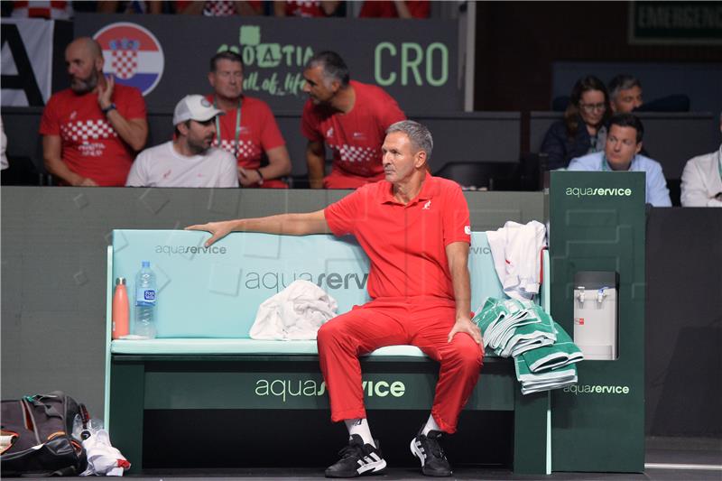 Davis Cup Malaga 2022: Marin Čilić - Pablo Carreno Busta