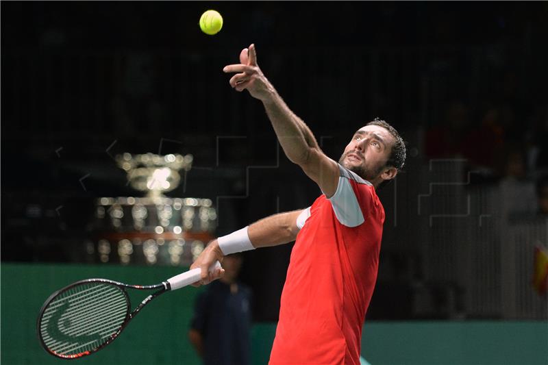 Davis Cup Malaga 2022: Marin Čilić - Pablo Carreno Busta