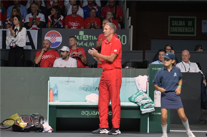 Davis Cup Malaga 2022: Marin Čilić - Pablo Carreno Busta