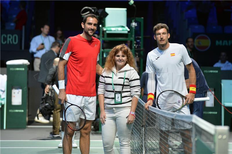 Davis Cup Malaga 2022: Marin Čilić - Pablo Carreno Busta