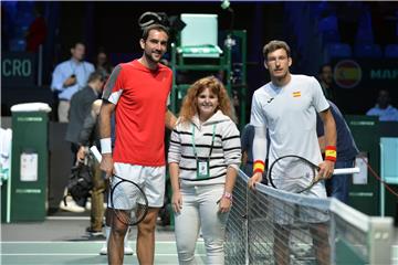 Davis Cup Malaga 2022: Marin Čilić - Pablo Carreno Busta