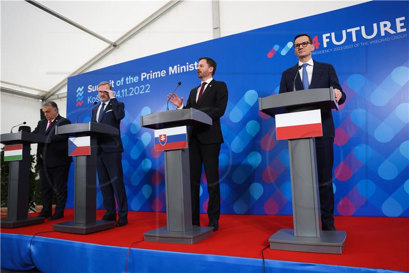 SLOVAKIA VISEGRAD GROUP SUMMIT