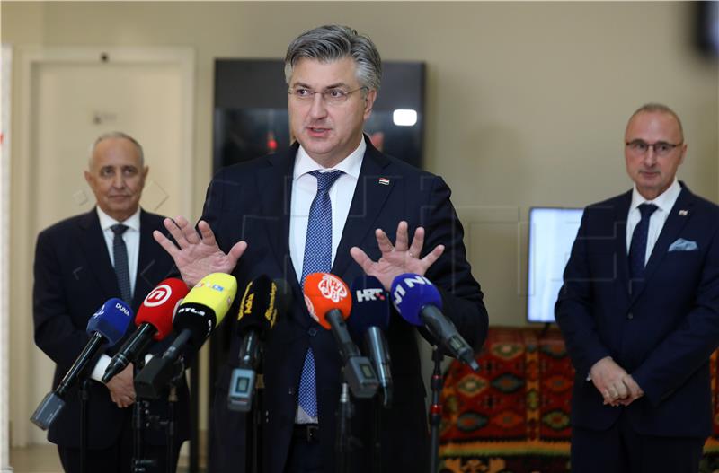 Plenković: Odgovorni smo izgraditi sigurno društvo, bez nasilja