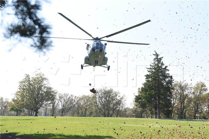 Ured predsjednika: Zbog vježbe i preleta helikoptera, moguća kratkotrajna buka