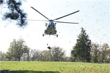 Ured predsjednika: Zbog vježbe i preleta helikoptera, moguća kratkotrajna buka