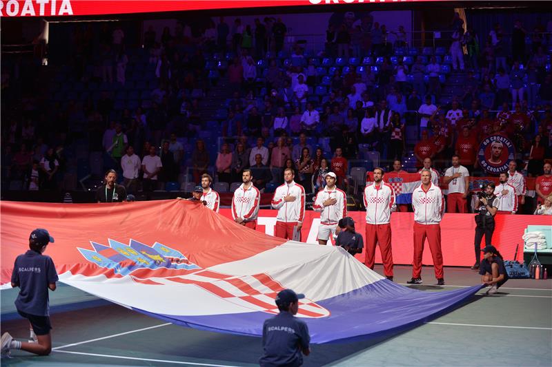 Davis Cup Malaga 2022: Borna Ćorić - Thanasi Kokkinakis