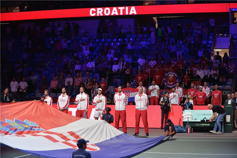 Davis Cup Malaga 2022: Borna Ćorić - Thanasi Kokkinakis