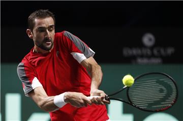 Davis Cup: Čilić previše griješio protiv De Minaura, o finalistu odlučuju parovi