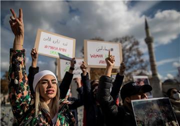 TURKEY IRAN PROTEST MAHSA AMINI