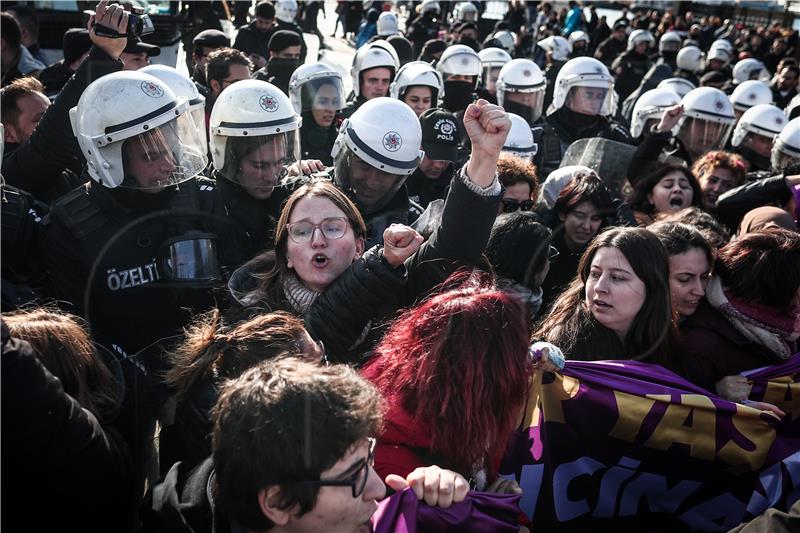 TURKEY WOMEN PROTEST