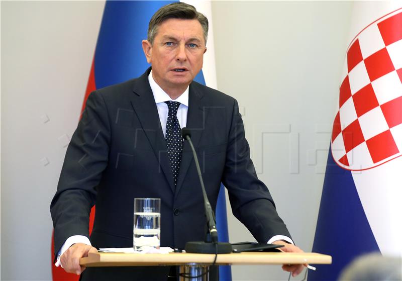 Slovenia's outgoing president says border arbitration award has no alternative