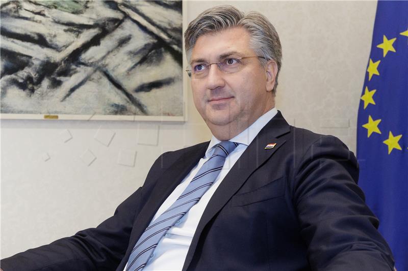 Plenković primio predsjednika Slovenije