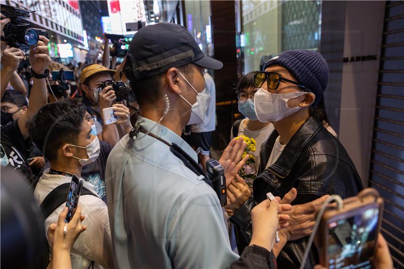 CHINA HONG KONG VIGIL ZERO COVID POLICY VICTIMS