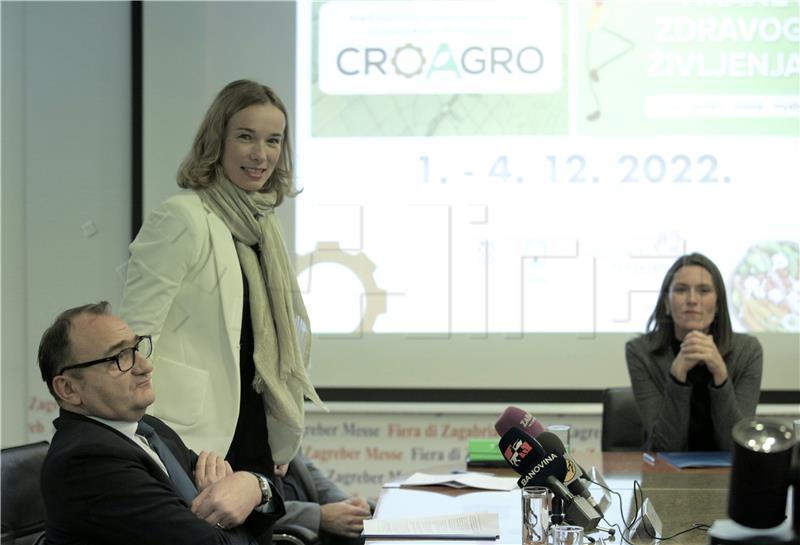 CroAGRO and Food and Healthy Living Fairs to take place on 1-4 December in Zagreb