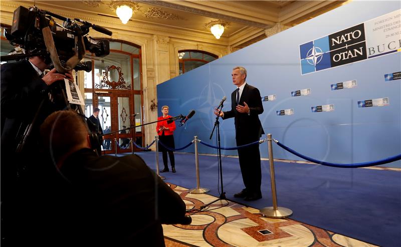 ROMANIA NATO FOREIGN MINISTERS MEETING