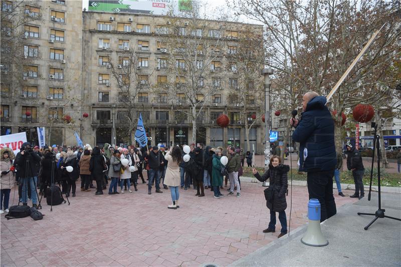 Beograd: Prosvjetari traže zaštitu države od nasilja u školama