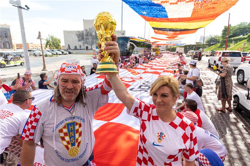 Former, incumbent Croatian presidents to attend today's game against Belgium