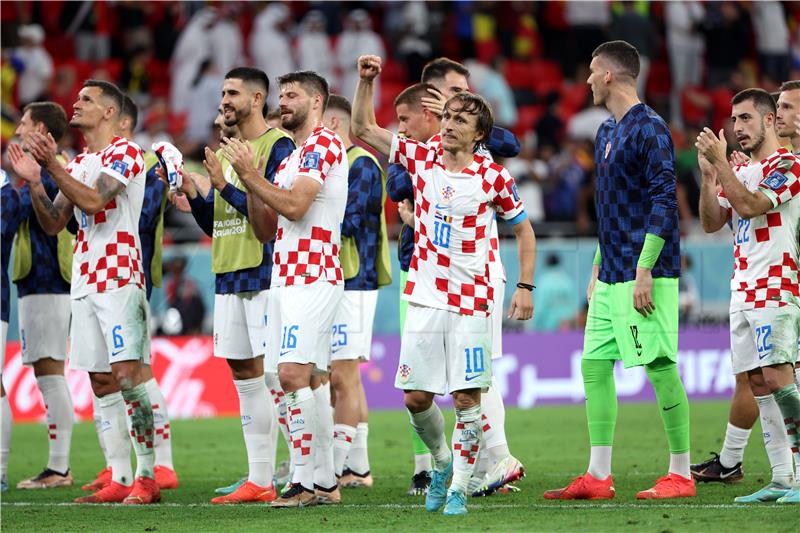 Croatia reach knockout stage of FIFA World Cup after draw with Belgium