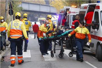 SPAIN ACCIDENTS TRAIN COLLISION