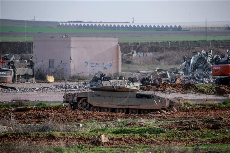 MIDEAST ISRAEL PALESTINIAN BORDER