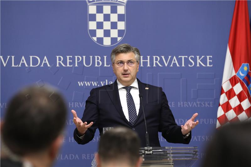 Plenković thanks EU member states for Schengen support