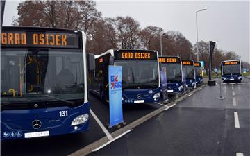 Osječki gradski prijevoz novim autobusima smanjuje štetne emisije