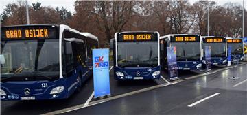 Osječki gradski prijevoz novim autobusima smanjuje štetne emisije