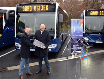 Osječki gradski prijevoz novim autobusima smanjuje štetne emisije