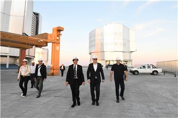 Milanović obišao astronomski opservatorij Paranal 