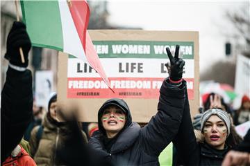 GERMANY IRAN PROTEST