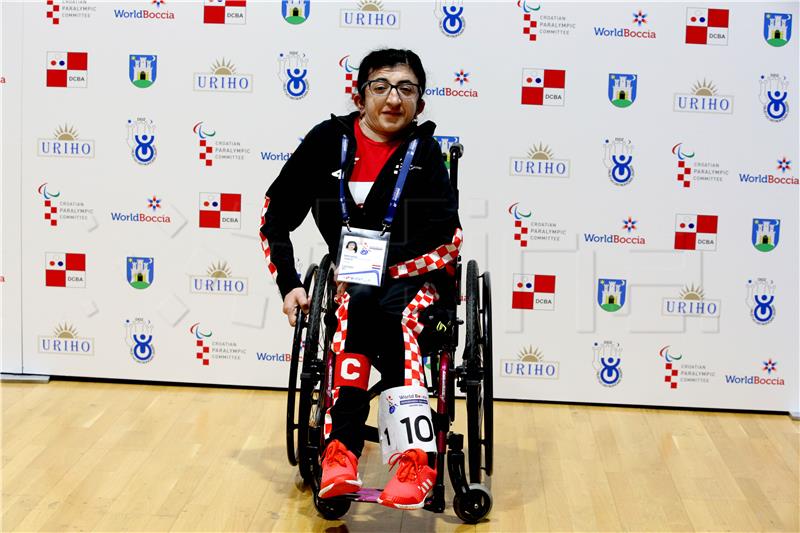 Croatia's Dora Bašić wins silver at World Boccia Championship