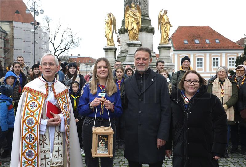 Donošenje Betlehemskog svjetla mira u Hrvatsku