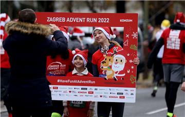 Gotovo tri tisuće sudionika na utrci Zagreb Advent Run