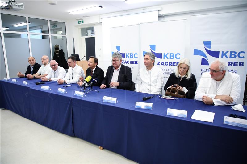 Konferencija za medije KBC Zagreb o uspjesima transplantacija