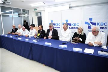 Konferencija za medije KBC Zagreb o uspjesima transplantacija