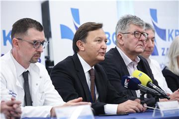 Konferencija za medije KBC Zagreb o uspjesima transplantacija