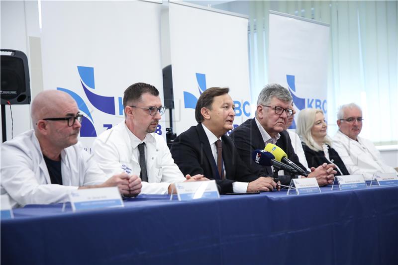 KBC Zagreb hospital performs record-high nine organ transplants this month