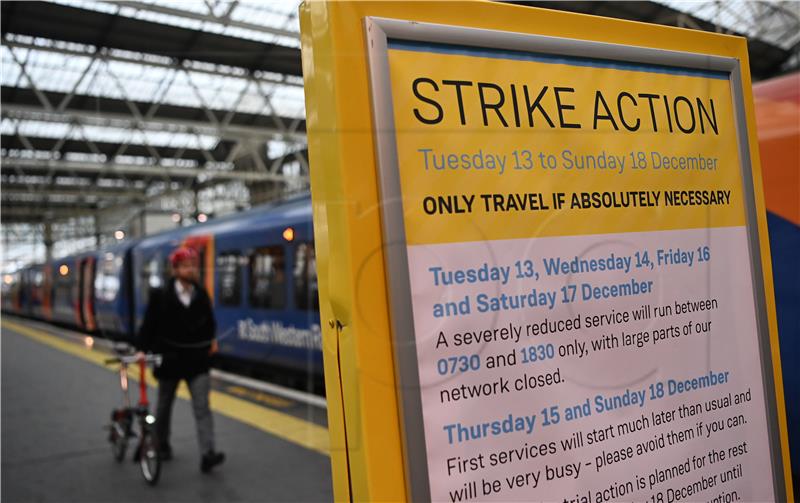 BRITAIN RAIL STRIKES