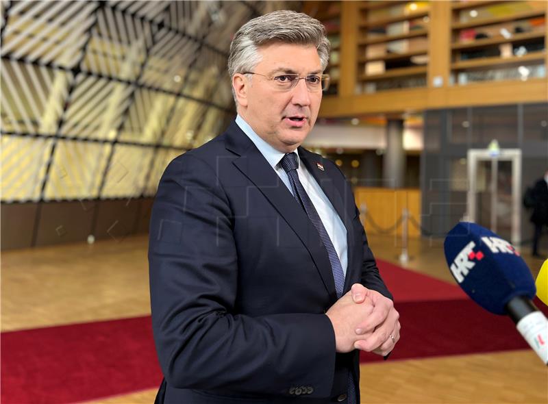 Plenković: EU candidate status for Bosnia is encouraging