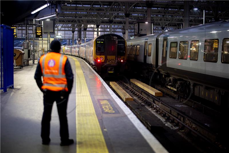 BRITAIN TRAIN STRIKE