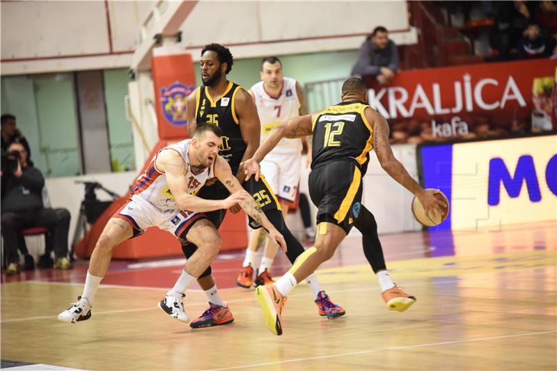 ABA liga: Borac - Split