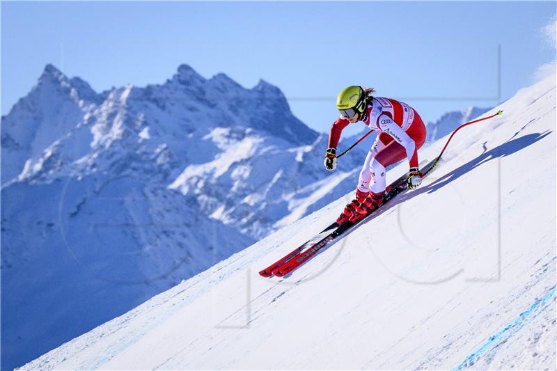 SWITZERLAND ALPINE SKIING