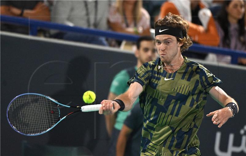 Tenis: Rubljov i Tsitsipas za naslov, dva Ćorićeva poraza u Abu Dhabiju