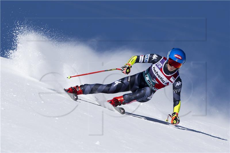 SWITZERLAND ALPINE SKIING