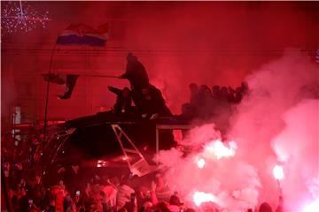 Doček brončane reprezentacije na Trgu bana Jelačića