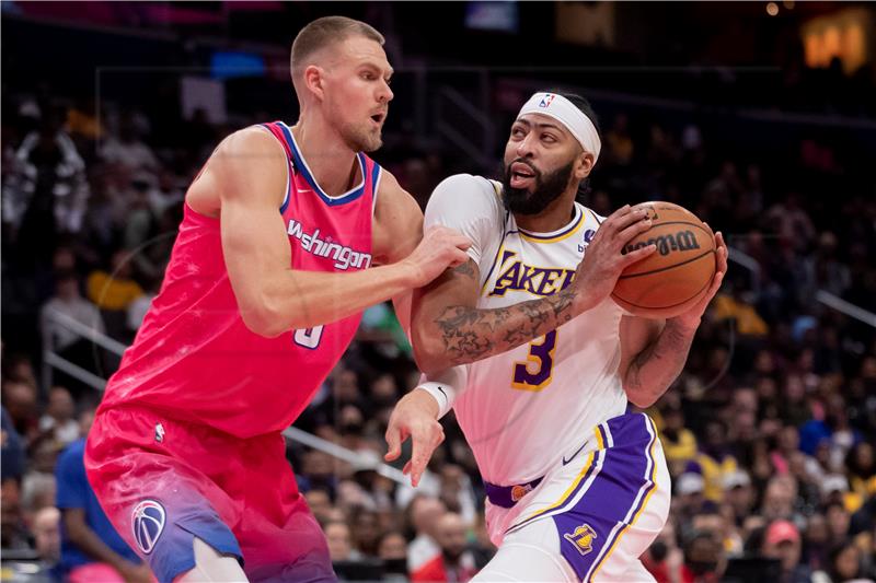 NBA: LA Lakers najmanje mjesec dana bez Davisa