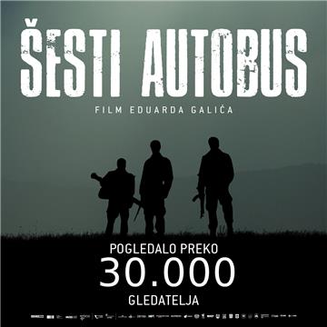 Više od 30 tisuća gledatelja filma "Šesti autobus"