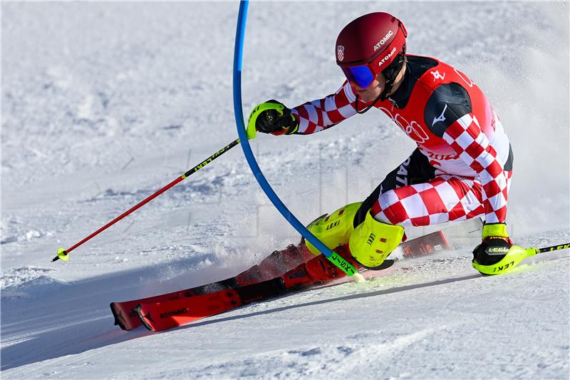 Veleslalom Alta Badia: Slavlje Odermatta, Zubčić osmi