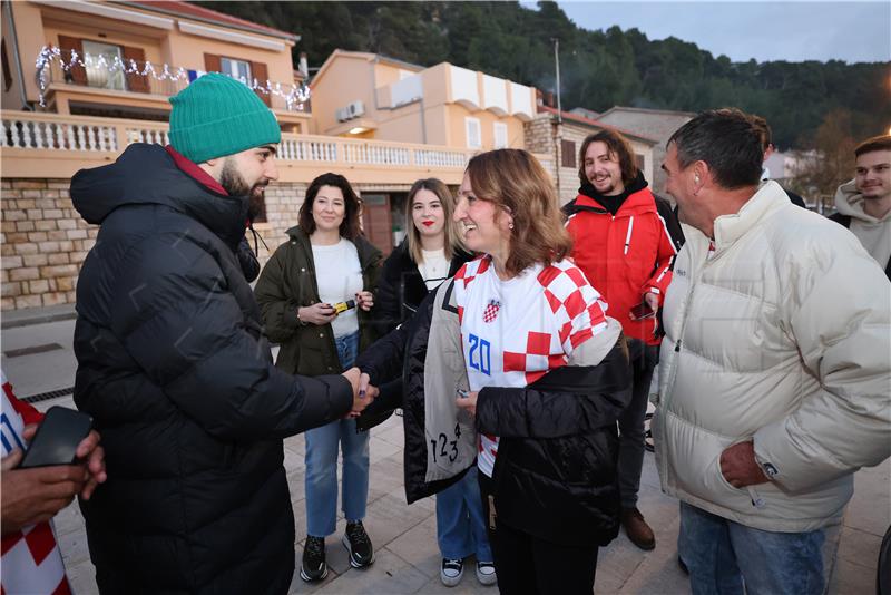 Novigrad - Doček Joška Gvardiola